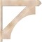 Ekena Millwork Westlake Arts & Crafts Smooth Outlooker, Douglas Fir, 7 1/2"W x 40"D x 40"H OUT08X40X40WTL03SDF - alternate 2